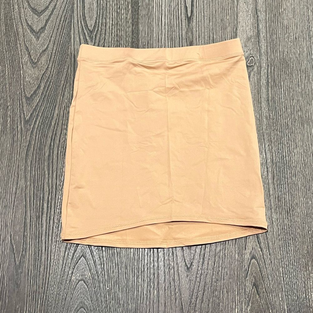 NWT Skims Swim High-Waisted Tube Skirt Cover-Up Swimwear Mini Ochre XXS